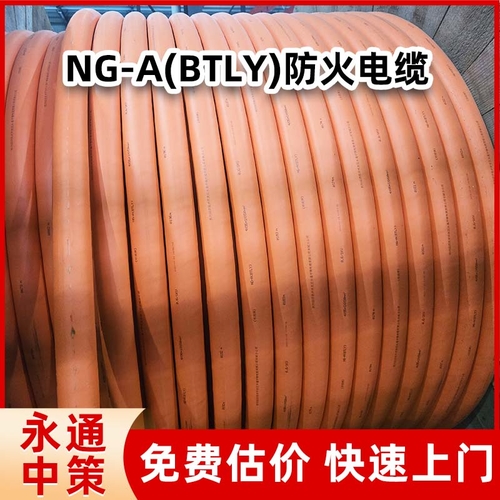 中策國標NG-A(BTLY) 4×35+1新能源防火電纜廠家直銷-NG-A(BTLY) 4×35+1