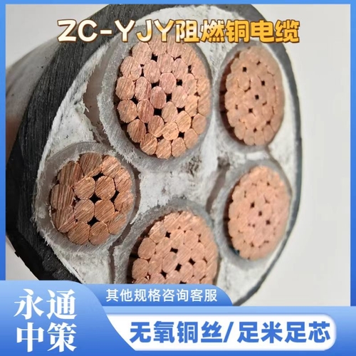 中策ZC-YJV 4×150+1×70平方阻燃銅芯電纜 現(xiàn)貨現(xiàn)發(fā)-ZC-YJV 4×150+1×70平方