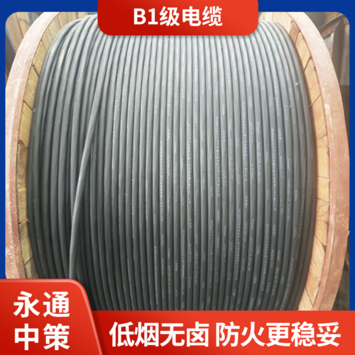 永通中策WDZB1N-YJY 4×6平方低烟无卤 B1级阻燃电缆-WDZB1N-YJY 4×6平方