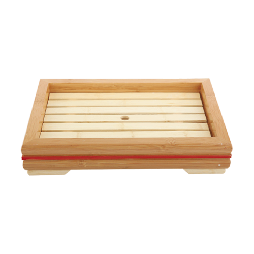 竹制高腳料理盒（大中小）-竹制高腳料理盒（大中小）