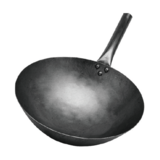 1.8厚手打單鐵柄鐵鍋 -1.8厚手打單鐵柄鐵鍋