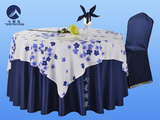 七星岛餐厅台布---花海系列餐桌台布 -