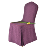 酒店椅套紫红 -QXYT002
