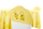 七星岛黄色卡通人物小黄鸭儿童主题桌布椅套-