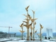 土库曼斯坦广场雕塑《群鸽飞舞》