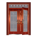 豪华准铜门系列 -XD-8059 准红铜复合门