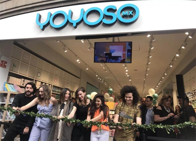 COLONIA CENTRO store of YOYOSO was grandly opened in 
Mexico 1