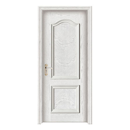 油漆实木拼装扣线门-hs-k005(白橡开放)