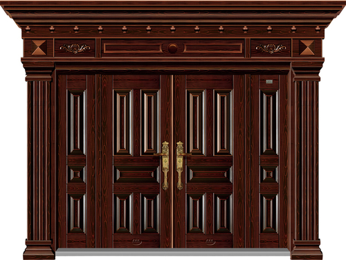五福临门四开子母门(古色生香)