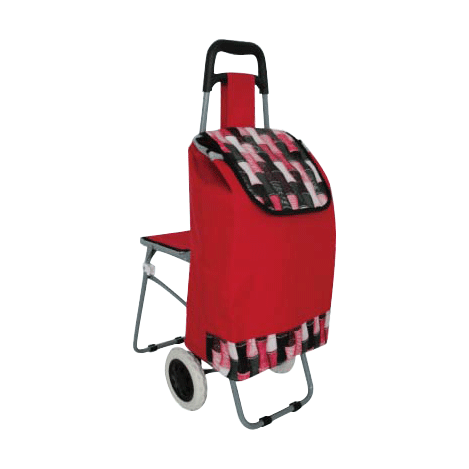 普通柄带座椅购物车