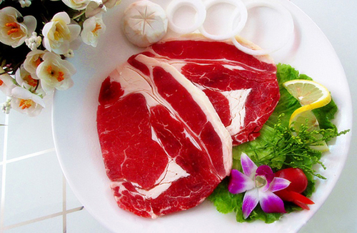 澳洲进口谷饲 rib eye steak s级雪花眼肉切片 500g