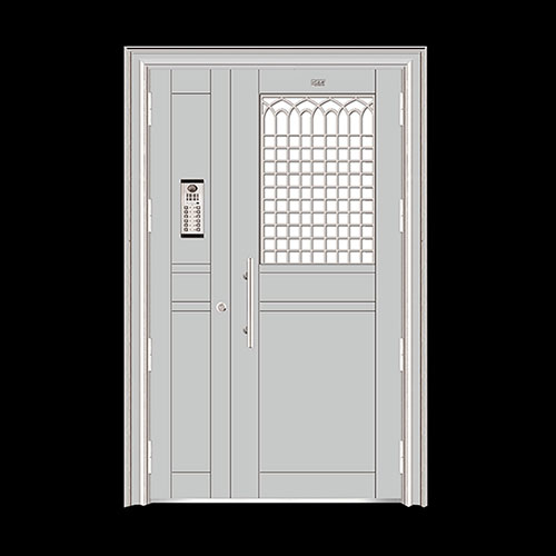 氟碳漆门-lw-2003(银灰)