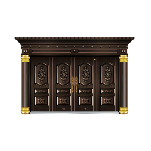 锦绣年华四开子母门(准黑铜)甲级电泳-myl-8816