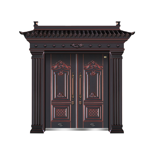 地中海风情双开门(准黑铜)甲级电泳-myl-8809