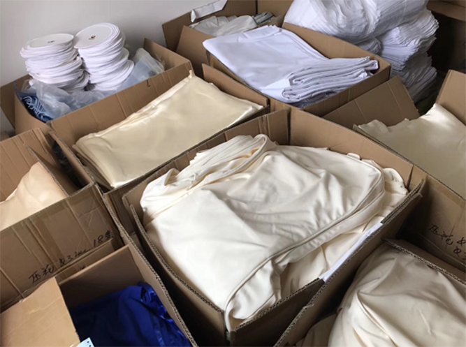 七星岛布草交货