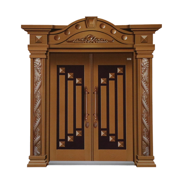 拼接艺术门 xy-9146 步步高升(仿真铜2号色)