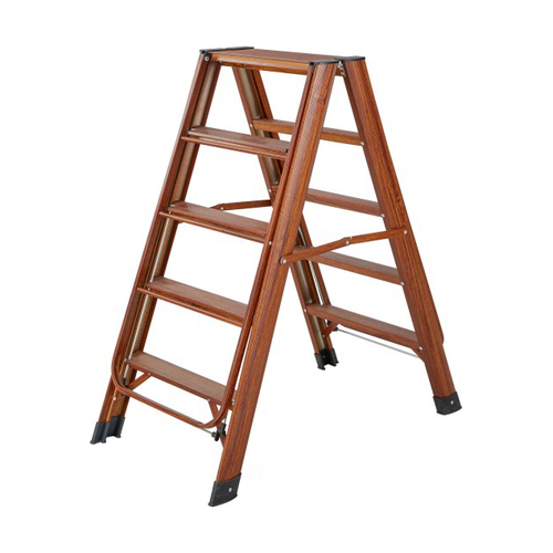 铝翼型两用梯 xc-yt016(木纹)
