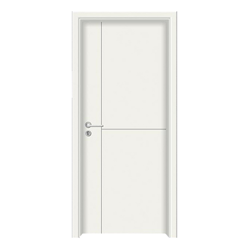简约全木-qm1012(平板鎏金暖白|新款钢木门|室内钢木门|强化室内门